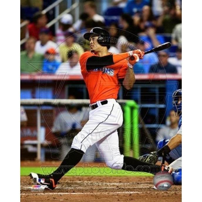 Giancarlo Stanton 2013 Action Sports Photo Image 1