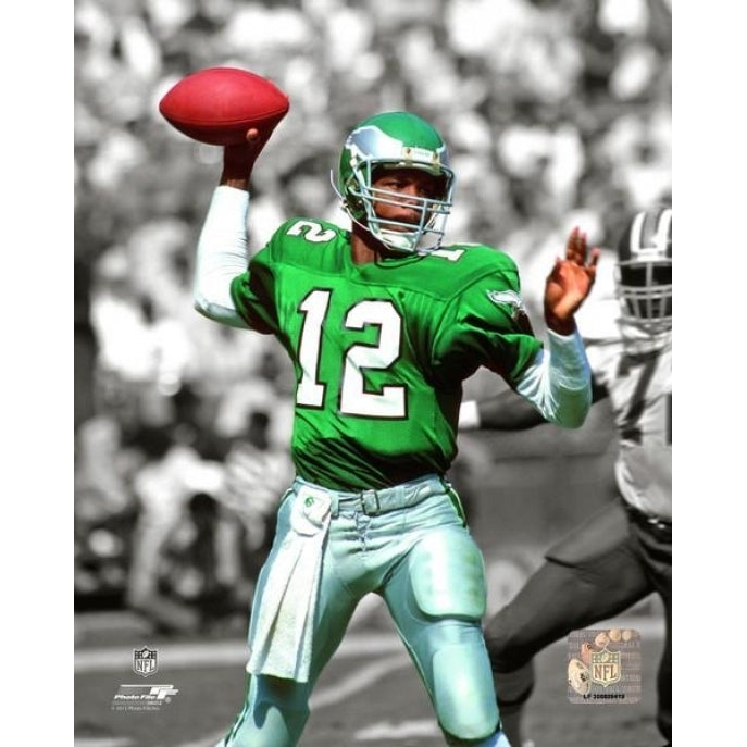 Randall Cunningham Spotlight Action Photo Print Image 1