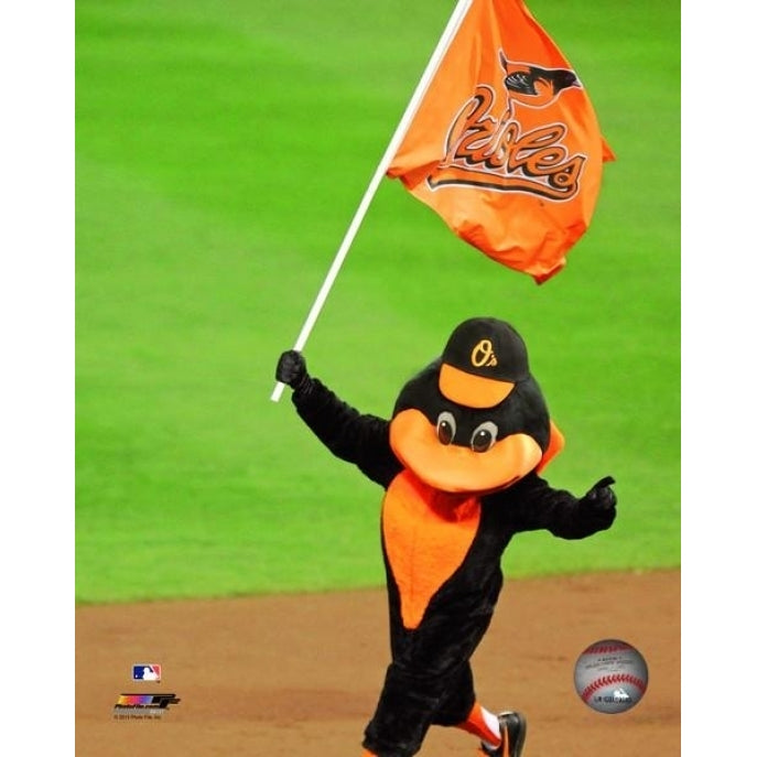 The Baltimore Orioles Mascot Photo Print Image 1