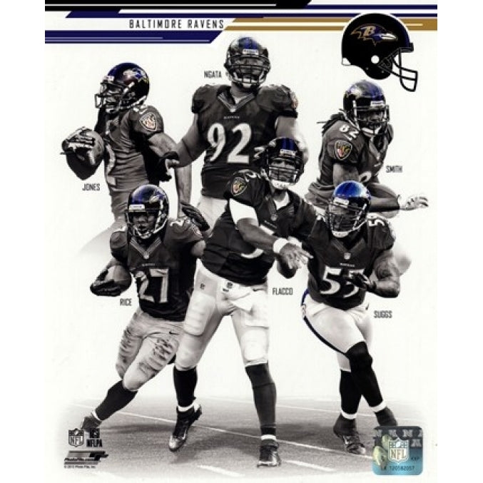 Baltimore Ravens 2013 Team Composite Sports Photo Image 1