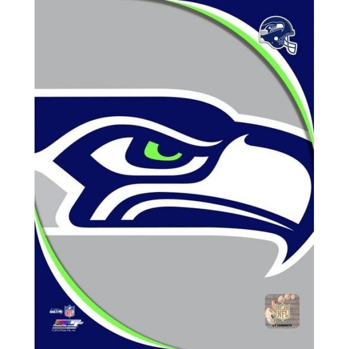 Seattle Seahawks 2013 Logo Photo Print Image 1