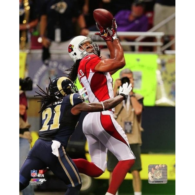 Larry Fitzgerald 2013 Action Photo Print Image 1