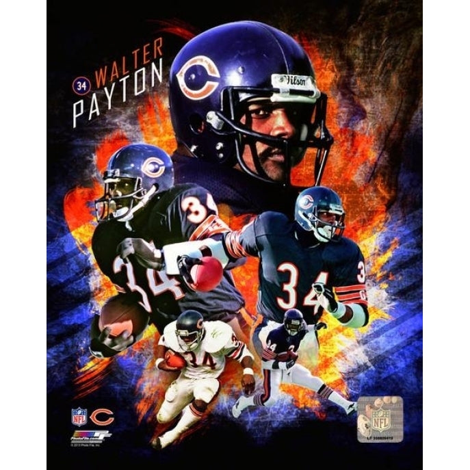 Walter Payton 2013 Portrait Plus Photo Print Image 1