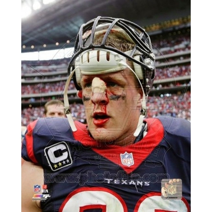 J.J. Watt 2013 Action Sports Photo Image 1