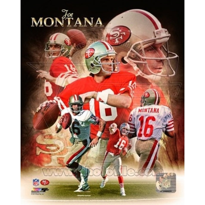 Joe Montana 2013 Portrait Plus Sports Photo Image 1