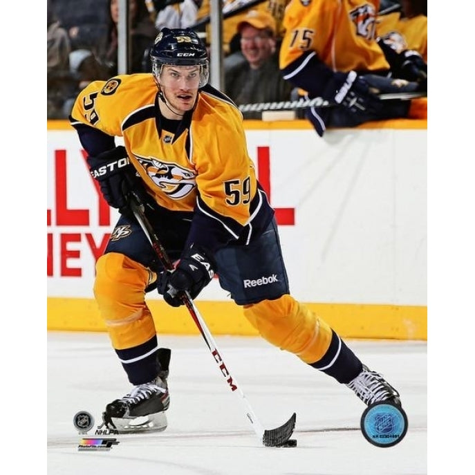 Roman Josi 2012-13 Action Photo Print Image 1