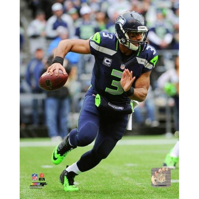 Russell Wilson 2013 Action Photo Print Image 1