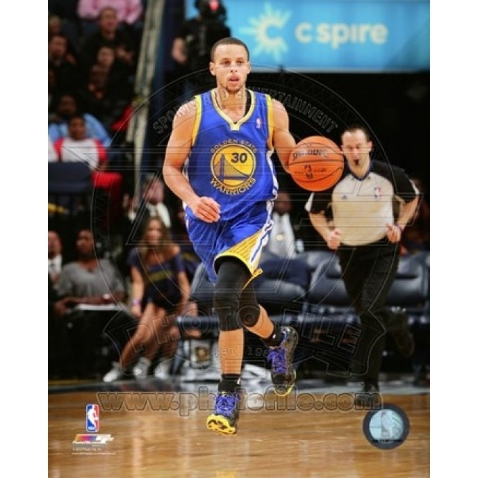 Stephen Curry 2013-14 Action Sports Photo Image 1