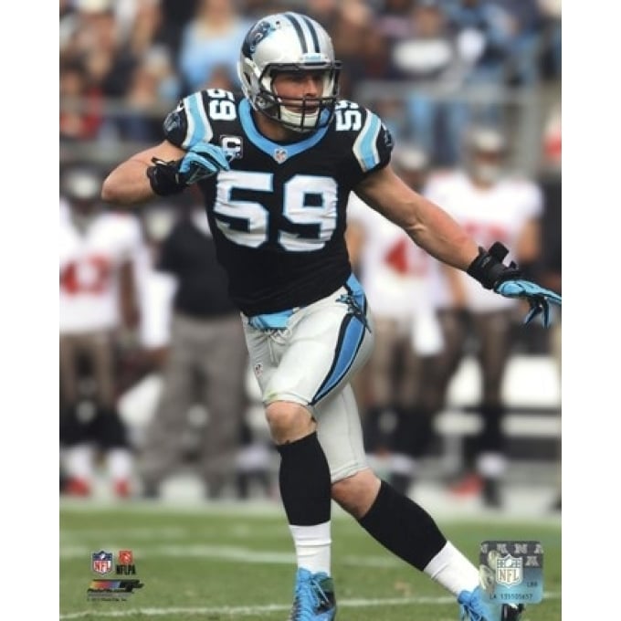 Luke Kuechly 2013 Action Sports Photo Image 1