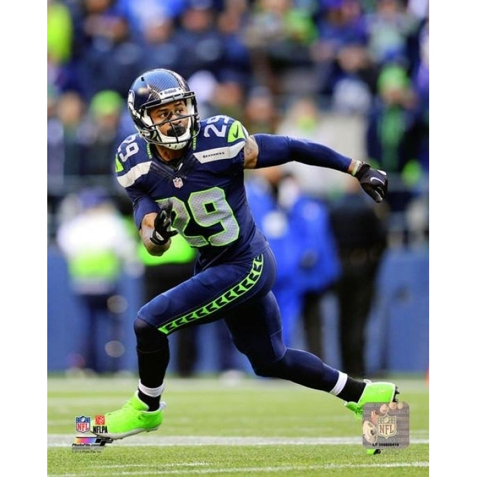 Earl Thomas 2013 Action Photo Print Image 1