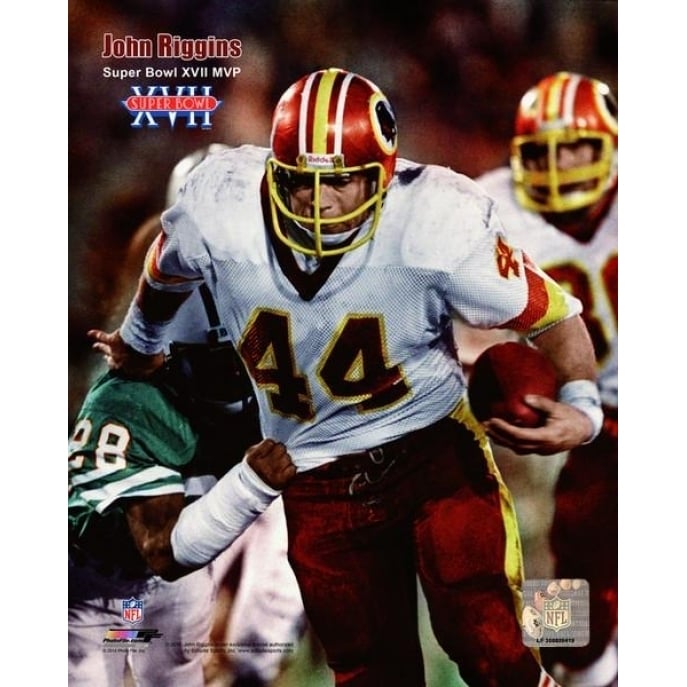 John Riggins Super Bowl XVII MVP Photo Print Image 1