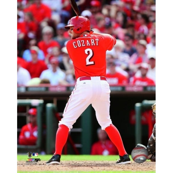 Zack Cozart 2014 Action Photo Print Image 1