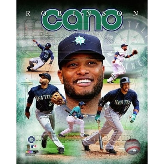 Robinson Cano 2014 Portrait Plus Sports Photo Image 1