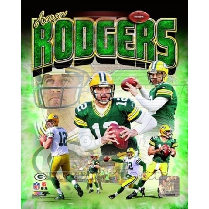 Aaron Rodgers 2014 Portrait Plus Sports Photo Image 1