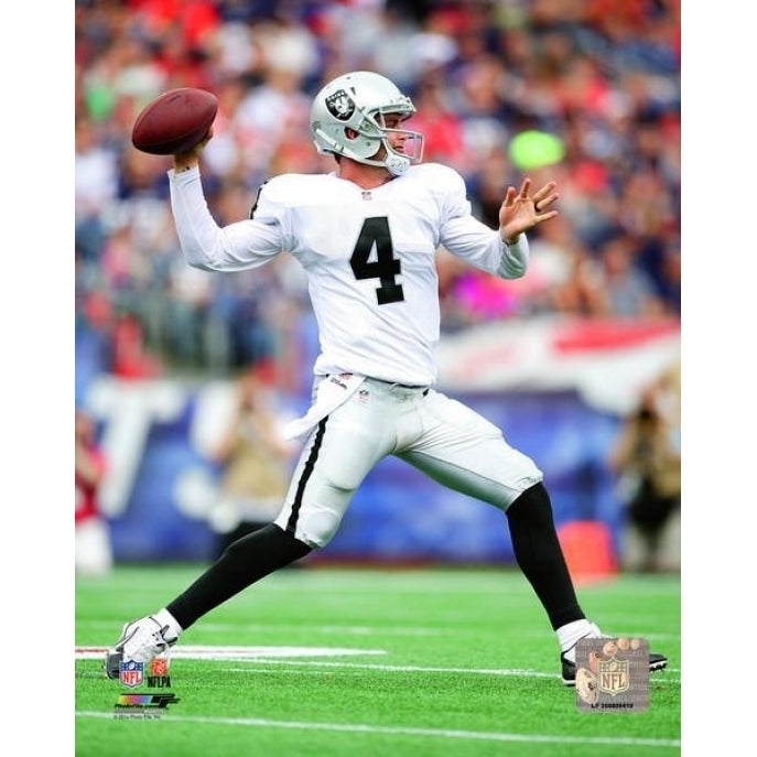 Derek Carr 2014 Action Photo Print Image 1