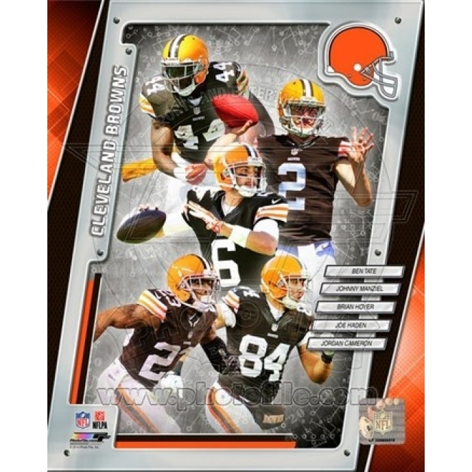 Cleveland Browns 2014 Team Composite Sports Photo Image 1