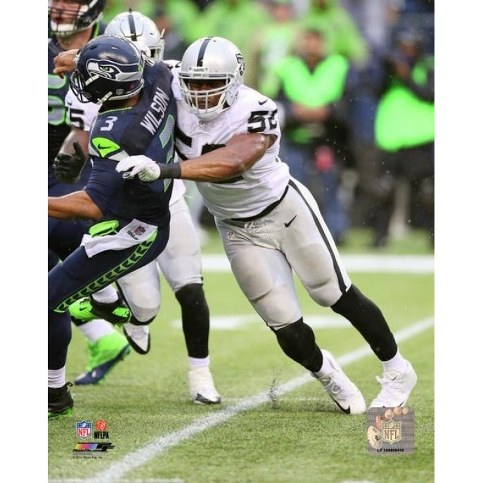 Khalil Mack 2014 Action Photo Print Image 1