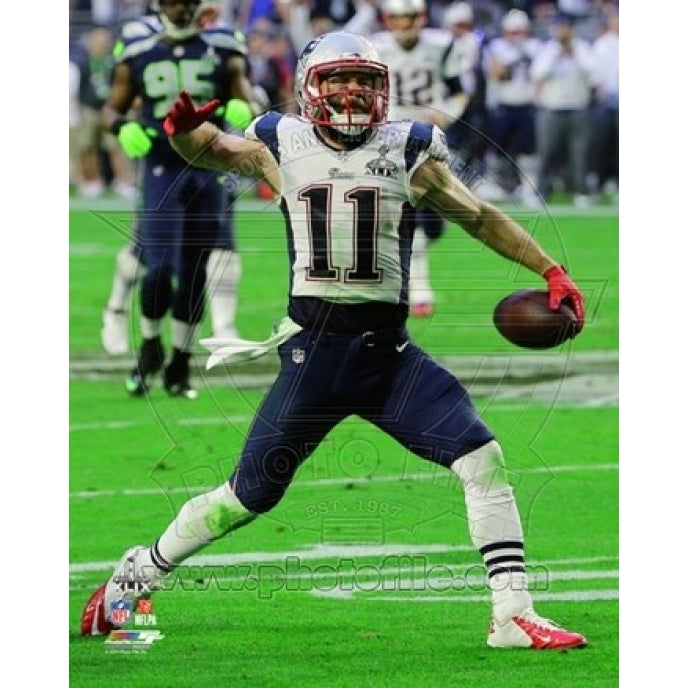 Julian Edelman Super Bowl XLIX Action Sports Photo Image 1