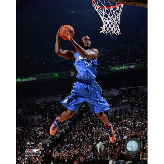 Victor Oladipo 2015 NBA Slam Dunk Contest Action 2015 All-Star Game Photo Print Image 1