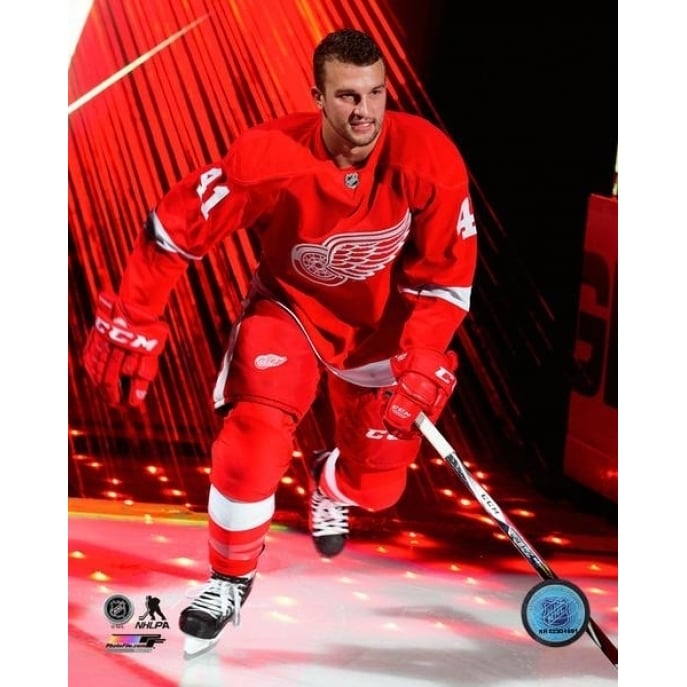 Luke Glendening 2014-15 Action Photo Print Image 1