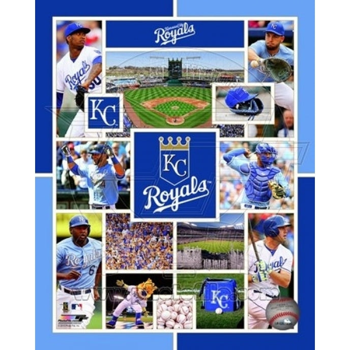 Kansas City Royals 2015 Team Composite Sports Photo Image 1