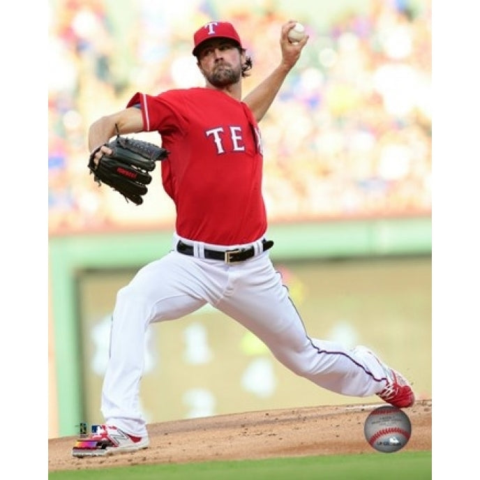 Cole Hamels 2015 Action Sports Photo Image 1