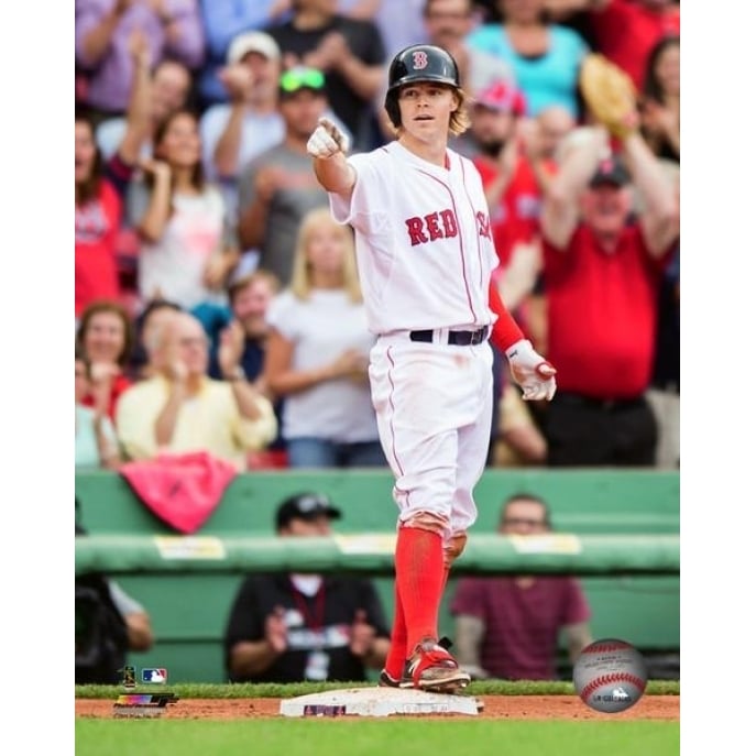 Brock Holt 2015 Action Photo Print Image 1