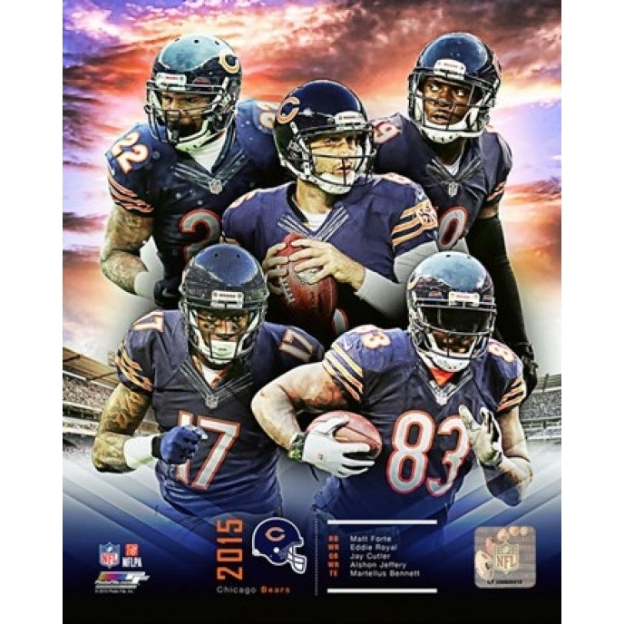 Chicago Bears 2015 Team Composite Sports Photo Image 1