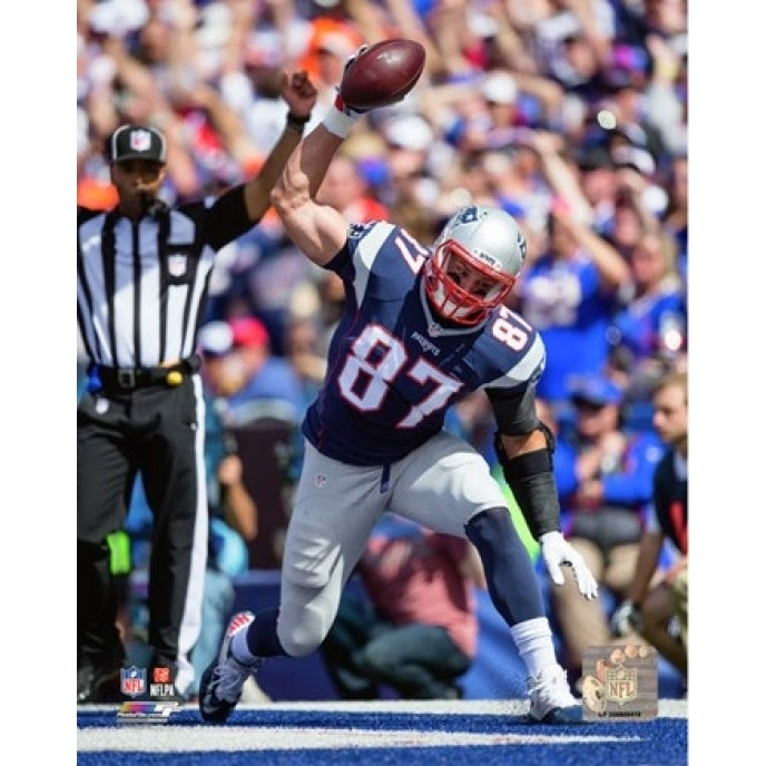 Rob Gronkowski 2015 Action Sports Photo Image 1