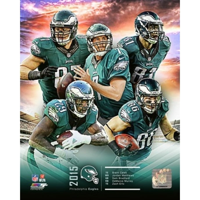 Philadelphia Eagles 2015 Team Composite Sports Photo Image 1