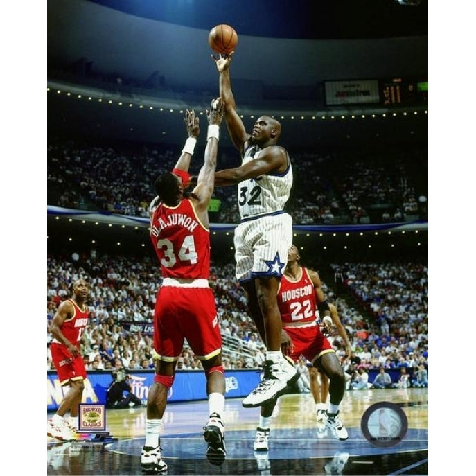 Shaquille ONeal 1994-95 Action Photo Print Image 1