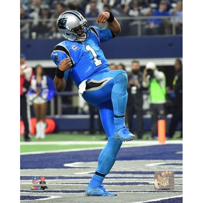 Cam Newton 2015 Action Photo Print Image 1