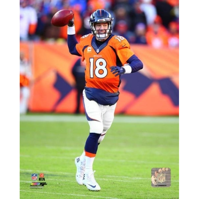 Peyton Manning 2015 AFC Divisional Playoff Game Photo Print Image 1