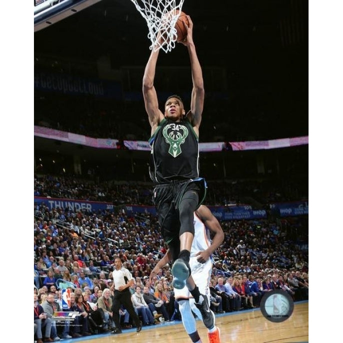 Giannis Antetokounmpo 2015-16 Action Photo Print Image 1