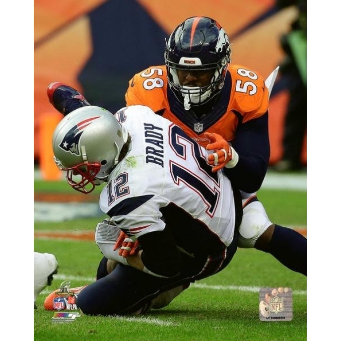 Von Miller 2015 AFC Championship Game Photo Print Image 1