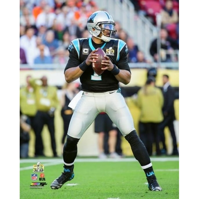 Cam Newton Super Bowl 50 Photo Print Image 1