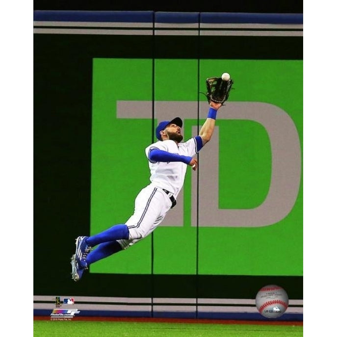 Kevin Pillar 2015 Action Photo Print Image 1