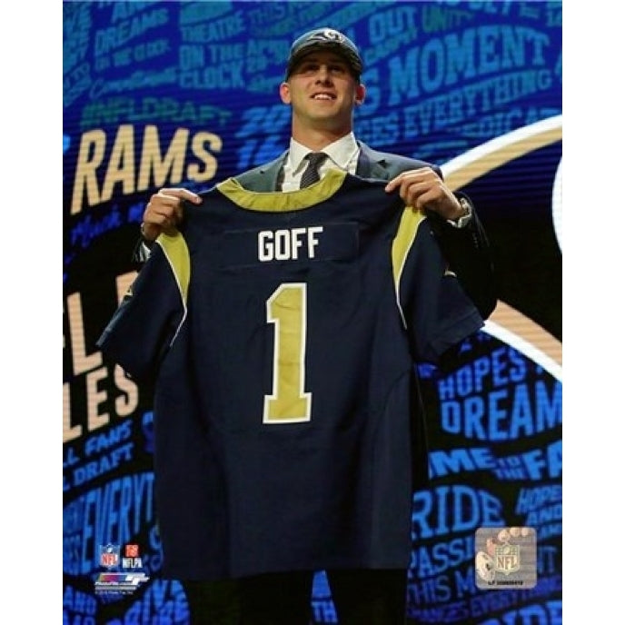 Jared Goff 2016 NFL Draft 1 Draft Pick Sports Photo Image 1