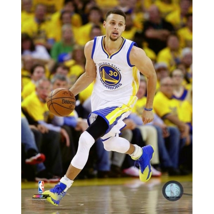 Stephen Curry 2016 NBA Playoff Action Photo Print Image 1