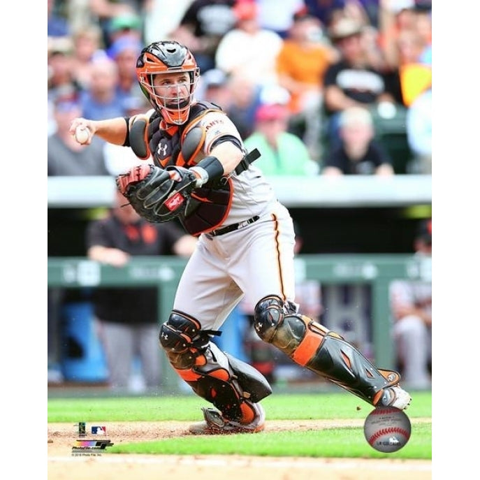 Buster Posey 2016 Action Photo Print Image 1