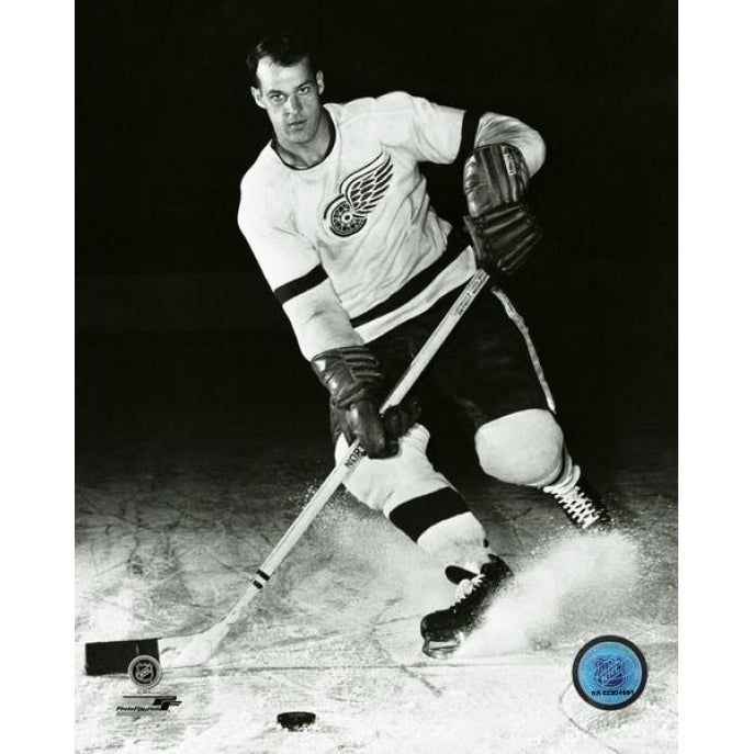 Gordie Howe Posed Photo Print Image 1