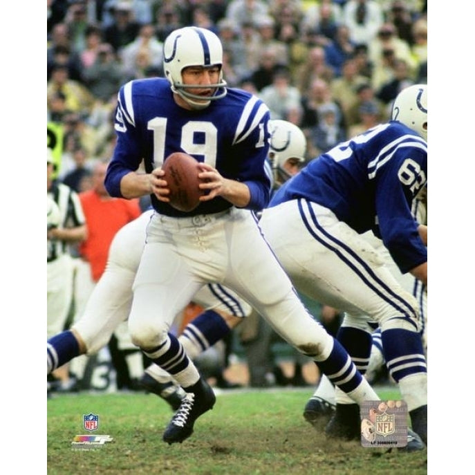 Johnny Unitas 1971 Action Photo Print Image 1