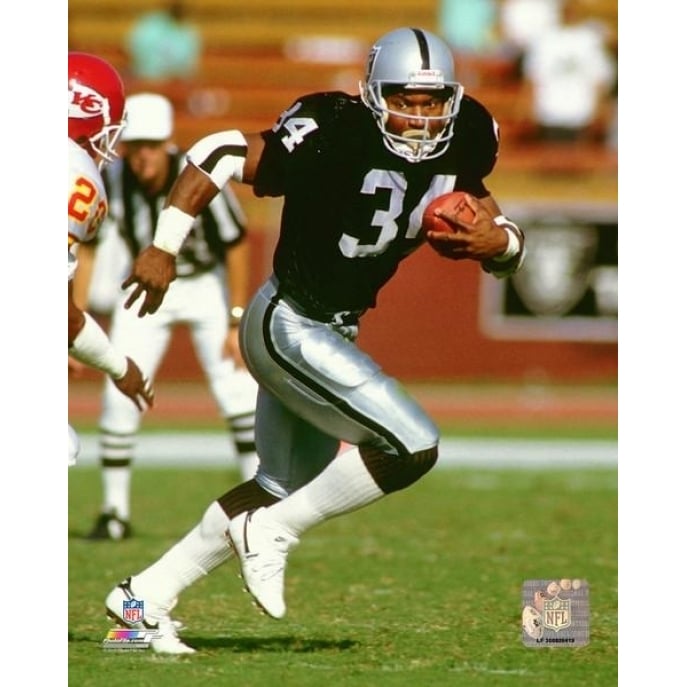 Bo Jackson 1991 Action Photo Print Image 1