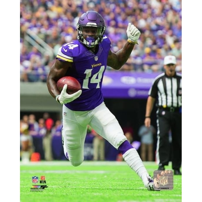 Stefon Diggs 2016 Action Photo Print Image 1