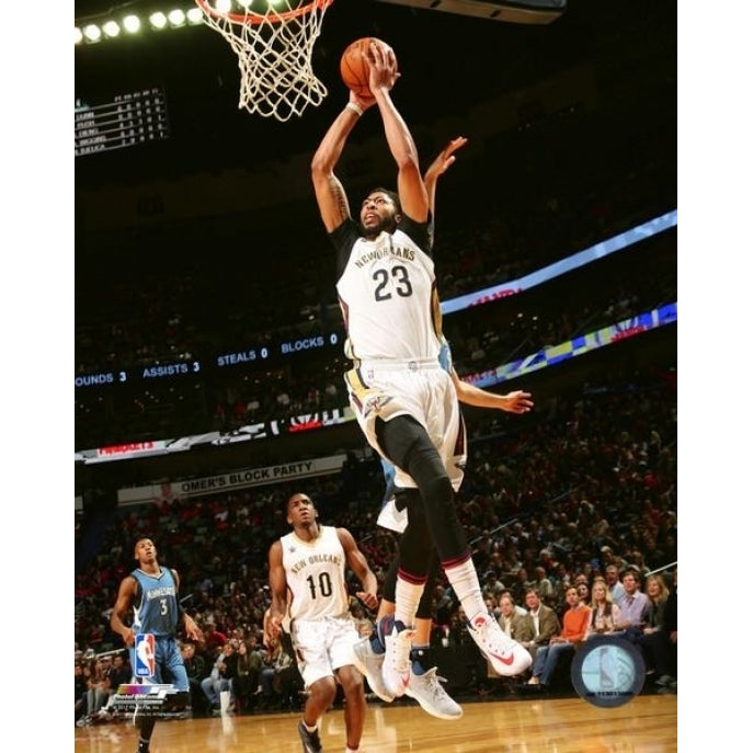 Anthony Davis 2016-17 Action Photo Print Image 1