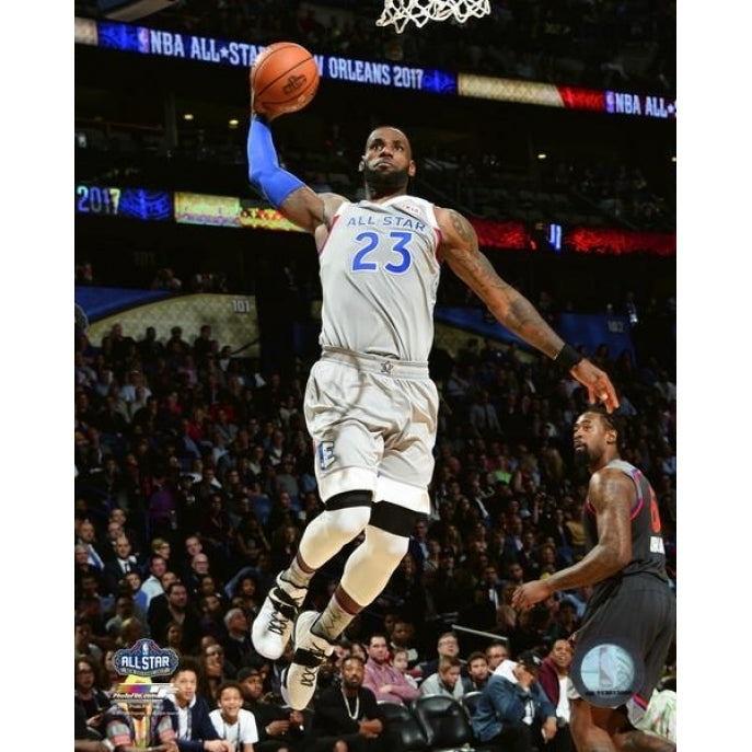 Lebron James 2017 NBA All-Star Game Photo Print Image 1