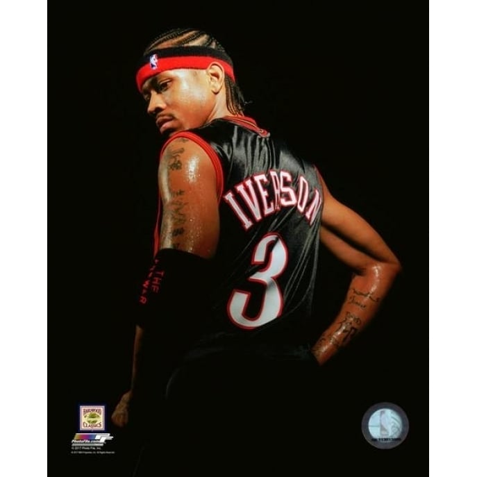 Allen Iverson 2004-05 Posed Photo Print Image 1