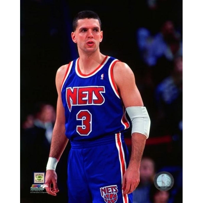 Drazen Petrovic 1992-93 Action Photo Print Image 1