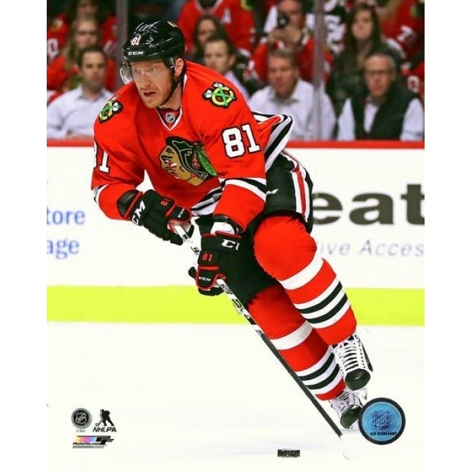 Marian Hossa 2016-17 Action Photo Print Image 1