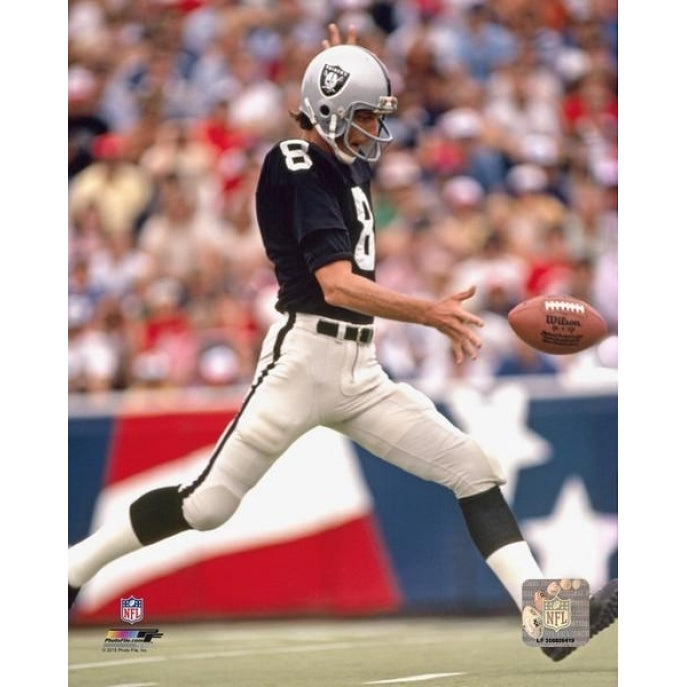 Ray Guy Action Photo Print Image 1